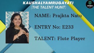 Entry No E233 Prajkta Natu Flute Player Softrocks Creation