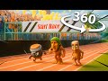 VR 360° Brainrot MEME Race! | Who Win? | Fastest Finish Ever on the Track! 8K Animation