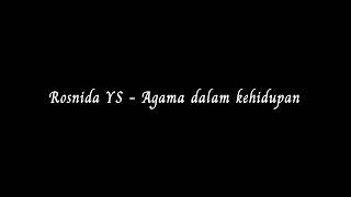 Rosnida YS - Agama dalam kehidupan