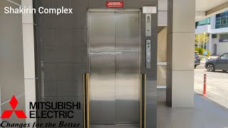 Mitsubishi, replaced by Shenyang Brilliant BLT traction elevator at Shakirin Complex in Kiulap.