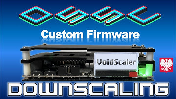 Downscaling Chronicles 22: VoidScaler OSSC CFW for Low-Lag Line Blending 240p and 480i Output!
