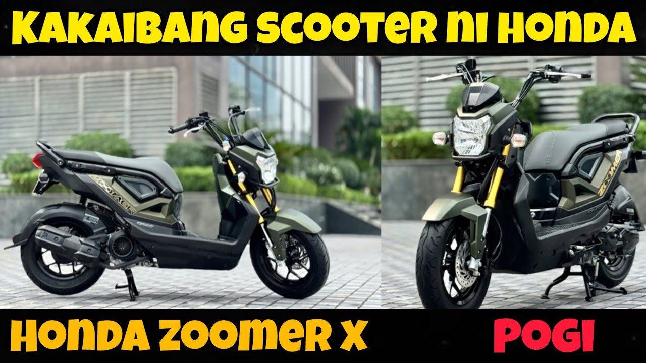 HONDA ZOOMER X - YouTube HONDA ZOOMER X - YouTube