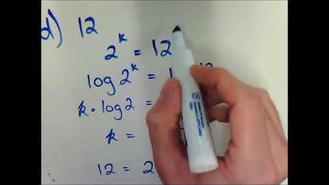 7.1 - Equivalent Forms of Exponential Equations