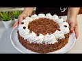 TORTA COMPLEANNO AL CIOCCOLATO ricetta semplice CHOCOLATE BIRTHDAY CAKE
