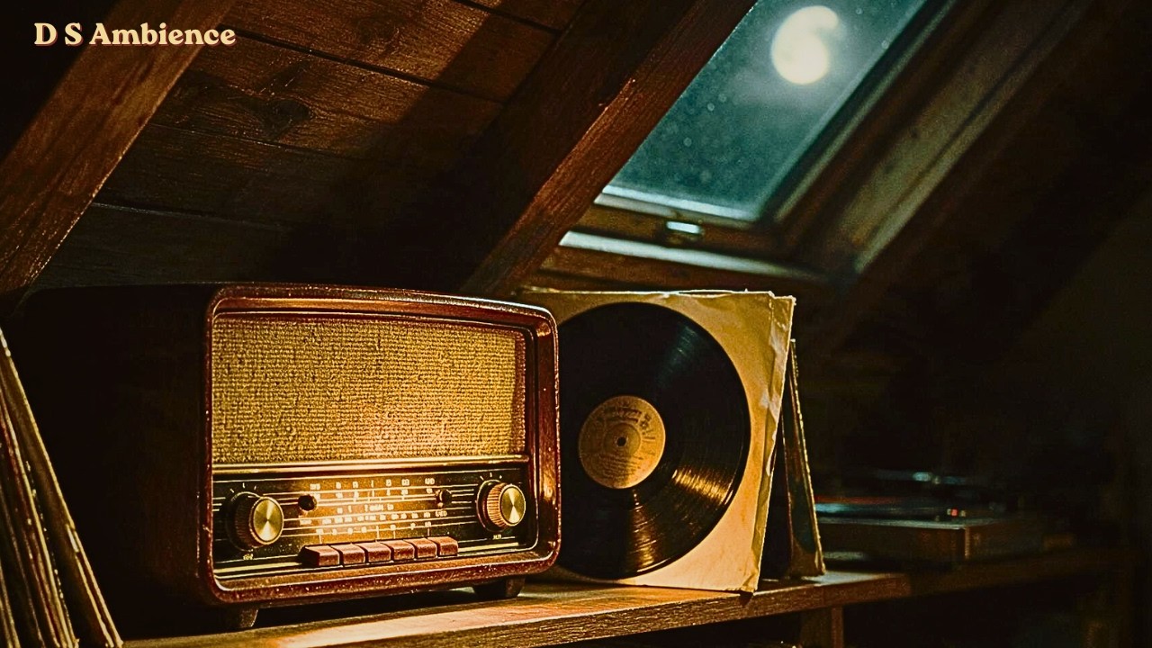 Vintage Jazz & Rain 🌧️ The Empty Room, Vol. 18 📻 3 Hours of Calm 1940s Jazz for Sleep