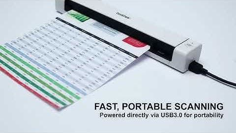 Portable Scanner Brother DS-640 | Brother Australia
