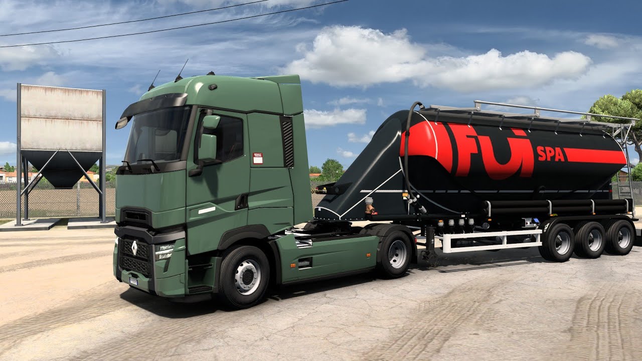 Renault T High Sleeper | Rome To Terni | Euro Truck Simulator 2 