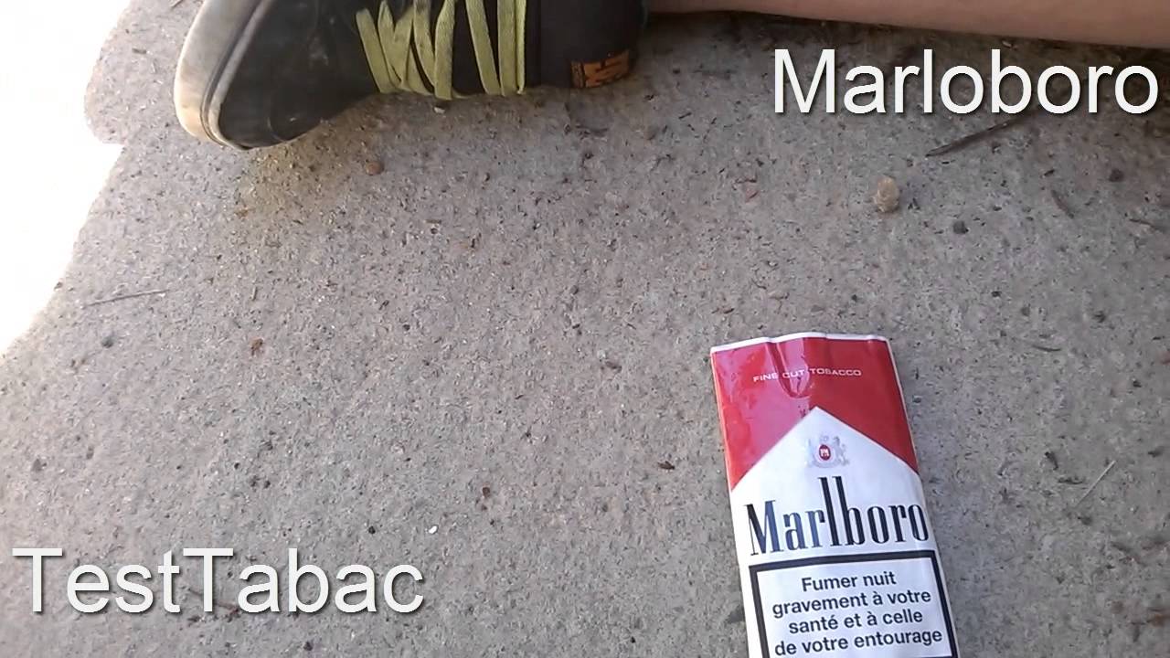 Test 1 Marlboro Tabac A Rouler Youtube
