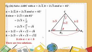 # Grade 11 Math (new course) ch 10 (Eg 26)