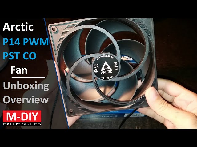 Arctic P14 PWM PST CO 140mm Fan (Unboxing Overview) 