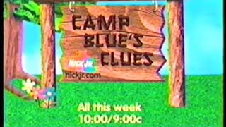 Nick Jr Camp Blue S Clues Promo 2001 