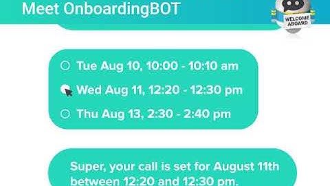 OnBoardingBOT Animation