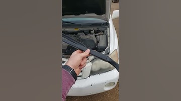 How to fix windshield wiper that has stripped splines.