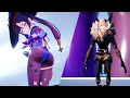 巨大モナ vs ヒルチャール【原神 / Genshin impact / mmd】