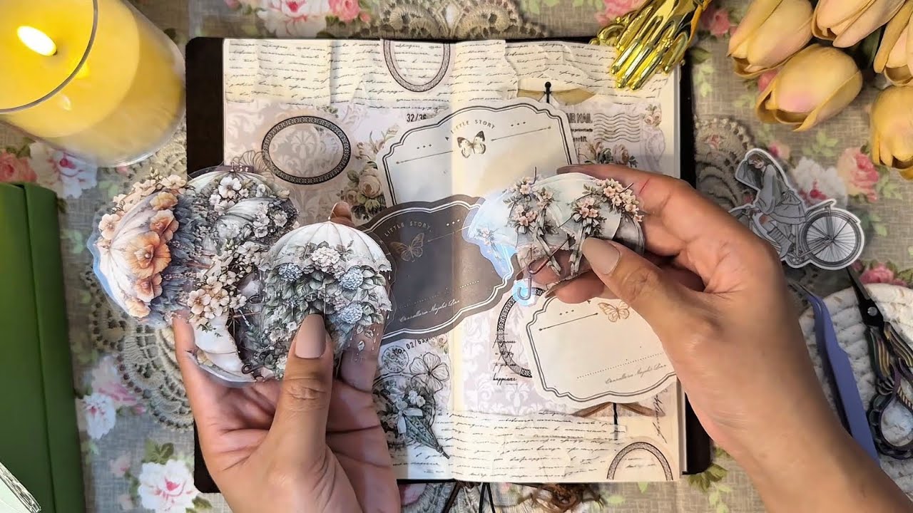 ASMR | Journal with me