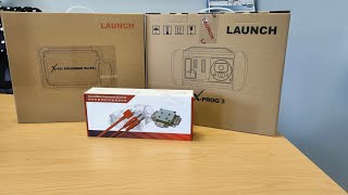 REVIEW LAUNCH X431 PRO IMMO ELITE KEY PROGAMMER XPROG3 AND MCU 3