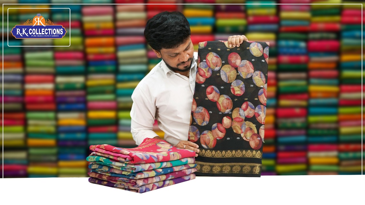 Crepe Georgette And Georgette Sarees I Wholesale Shop I@Rkcollectionssarees