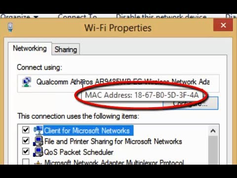 where can i find my phones mac address