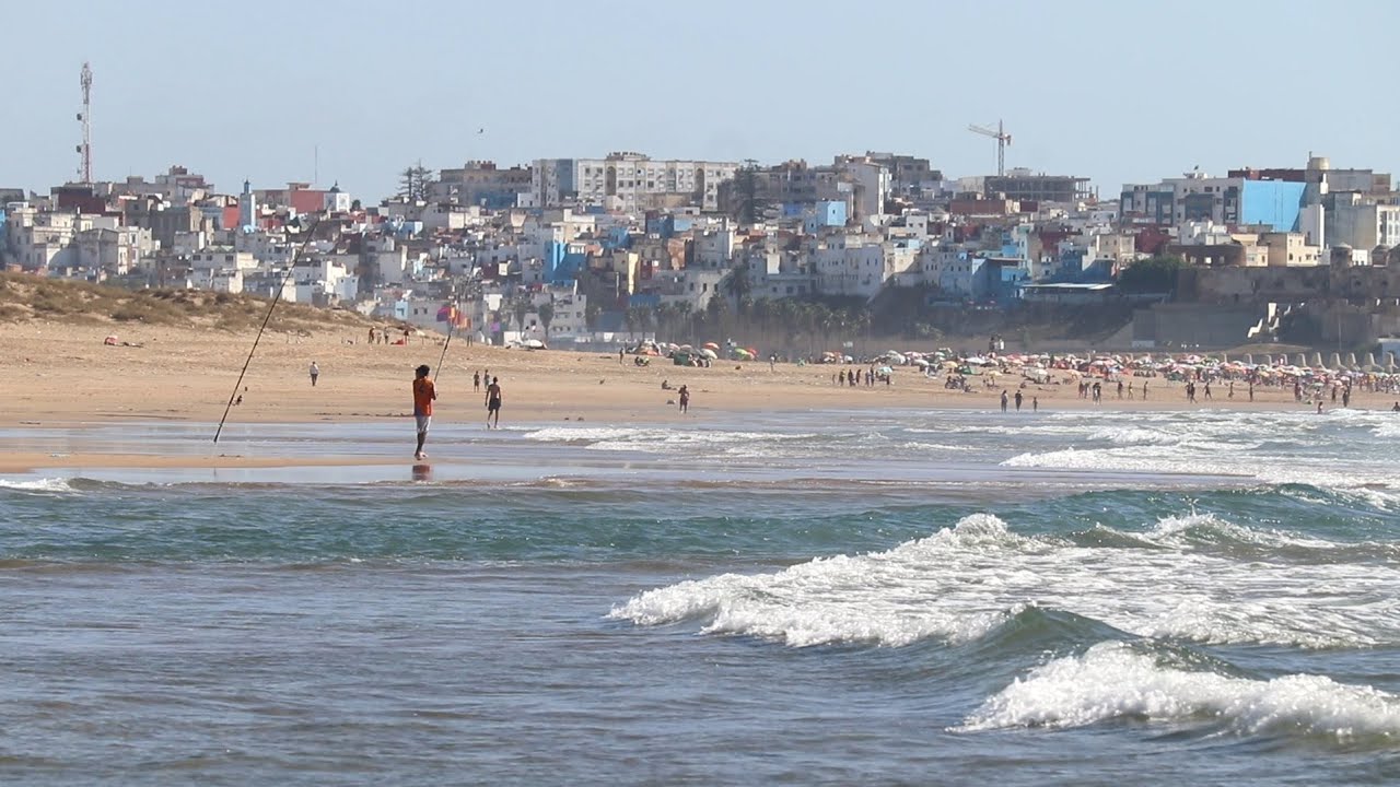 الطريق الى أجمل شواطئ العرائش (شاطئ لمقاصرة)