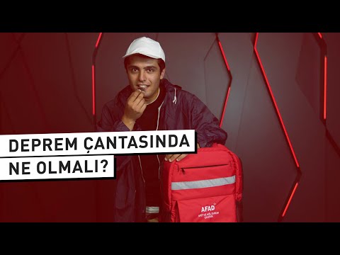 AFAD Afet ve Acil Durum Çantasını İnceledik 🤔