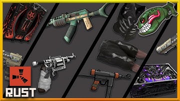 Rust Skins | Abyss Crate, JPEG SMG, Locker from Hell, Tier 3 AR, No Mercy Revolver #316