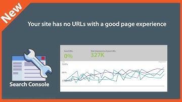 Your Site Has NO URLs With a Good Page Experience