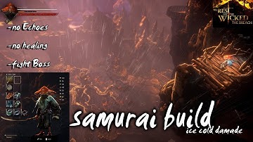 samurai build (BOSS FIGHT) no rest for the wicked PC GAMEPLAY #godofwar #gaming #norestforthewicked