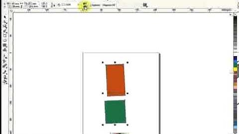 Corel Draw Rectangle Urdu Hindi 03 Property Bar 02