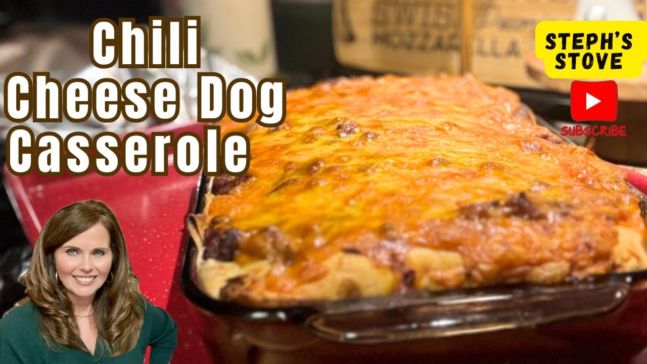 Chili Cheese Dog Casserole: The Perfect Quick Go-To Meal for a Busy Day- Steph’s Stove