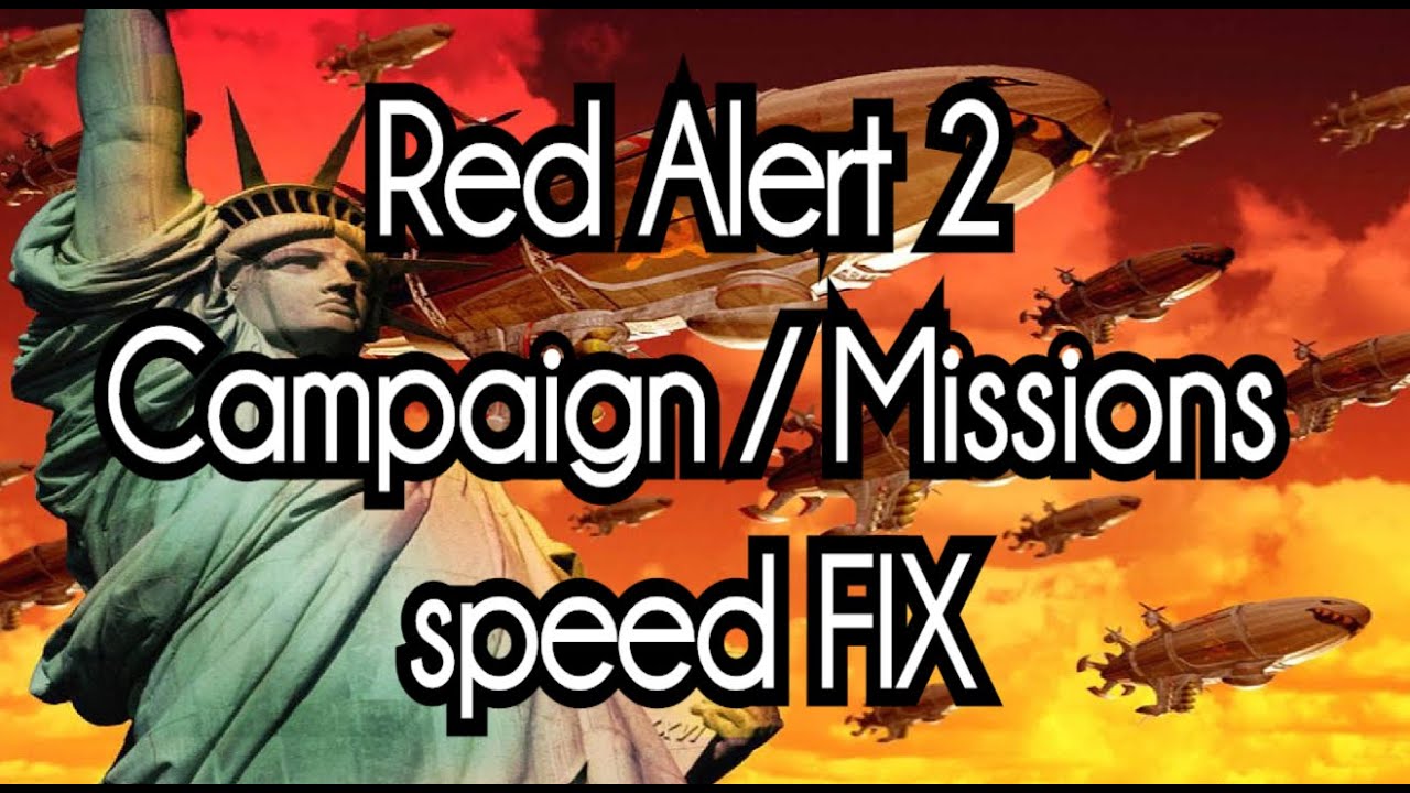 Citron hjemme Simuler How to fix Campaign Speed in Red Alert 2: YR [QUICK TUTORIAL] - YouTube