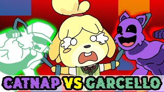 CATNAP vs Garcello │ Poppy playtime chapter 3 & Friday Night Funkin Animation