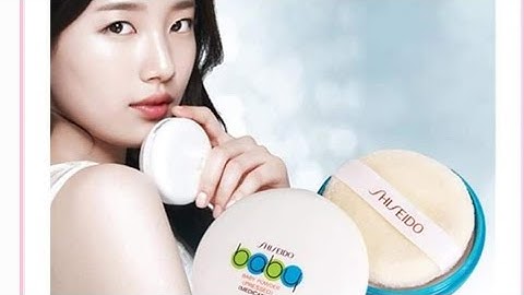 Phấn phủ cho da nhạy cảm shiseido baby powder pressed
