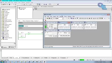 Simatic Manager Tutorial #01 DOL Starter Programming - PLCSIM Simulation