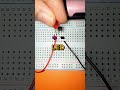 ✨ Amazing 2-Component Touch Light Trick! #Shorts #bc547 #touch #led  #electronicsproject #diy