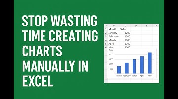 Stop wasting time creating charts manually in Excel