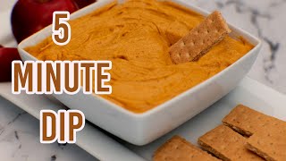 Pumpkin Dip Made with Cream Cheese