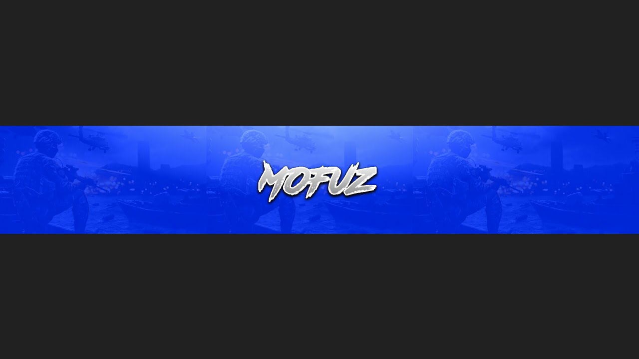 SPEEDART YOUTUBE BANNER FOR MOFUZ