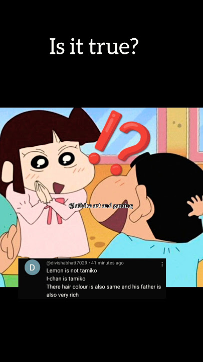 Is AiChan is Tamiko!!!????#shinchan #mystery #shorts #shortvideo