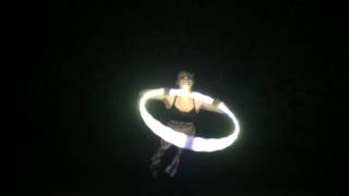 Late night Odesza hoop flow