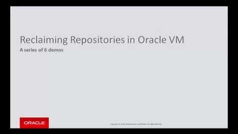 Video 3: Creating a Repository on a LUN