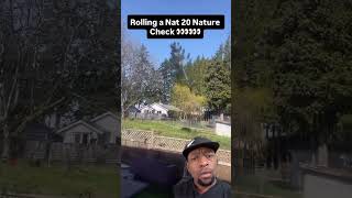 Rolling A Nat 20 On Nature Check #dndmemes #dungeonsanddragons #dnd5e #dungeonmaster #ttrpg