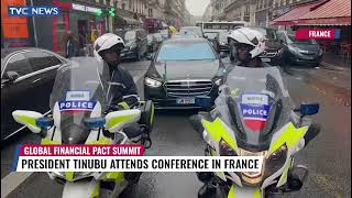 President Tinubu Attends Global Financial Pact  Conference In France