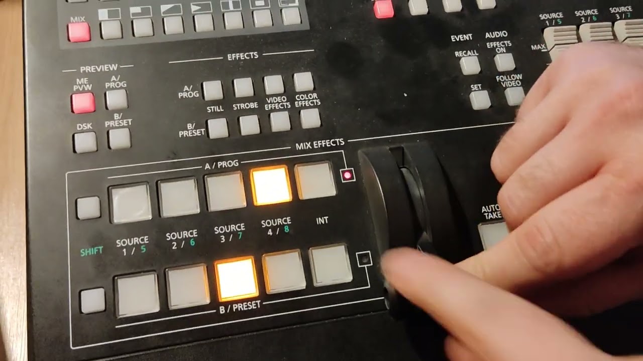 その他 AG-HMX100 Panasonic AG-HMX100 HD/SD/3D Video Switcher Mixer HMX100P w/ Power