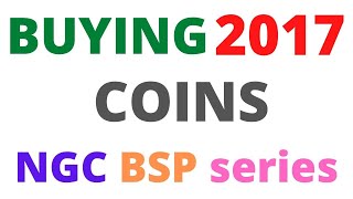 2017 Coins Buying Po Ako Ngc Bsp Series & Raffle Draw