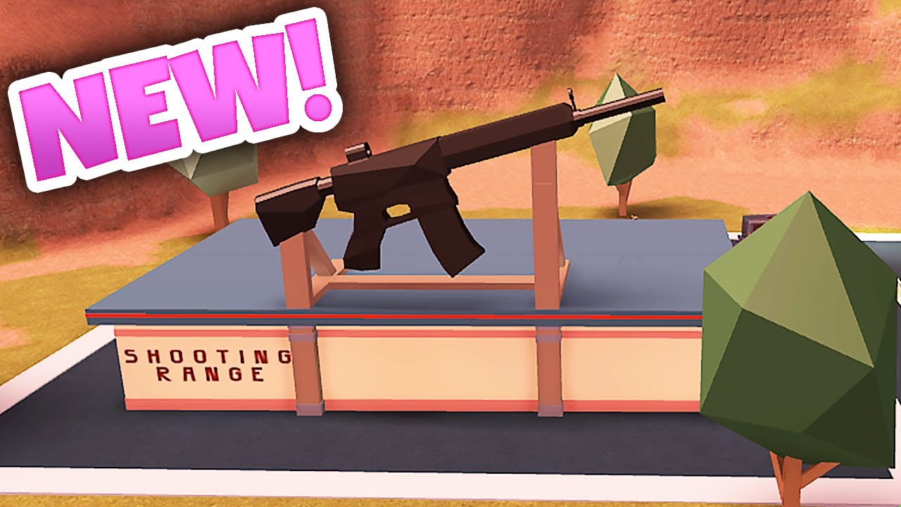 New Shooting Range Update Roblox Jailbreak Youtube - roblox jailbreak where is the shooting range