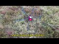 Cleaning drone parachute test video