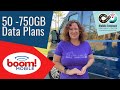 boom! Mobile - Black Data Plans: 50 - 750GB AT&T Annual Plans for BoomFi