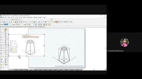 EGDL- Isometric Projection-Introduction-Dr Nandini R - 9 June 2020