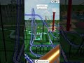 Vertical launch coaster in theme park tycoon 2 #tpt2 #rollercoaster