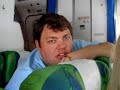 Jaap Huub Claire en Cora in het vliegtuig deel 2